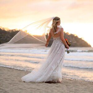 Willowby by Watters Drizzle Floral Wedding Gown